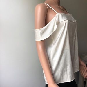 Silk Shoulder Blouse